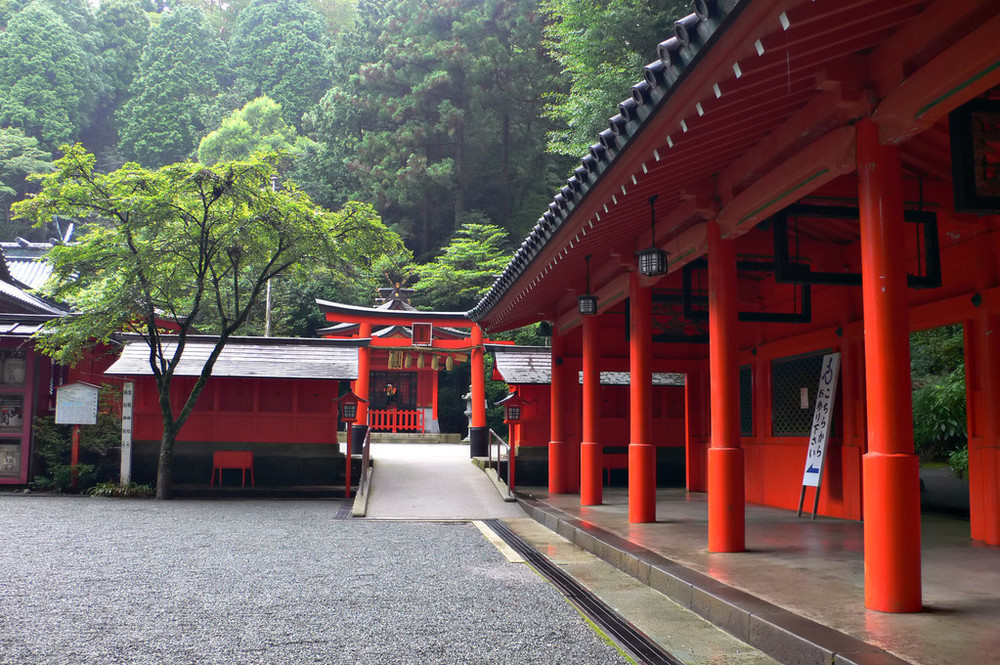 日本寺内庭院